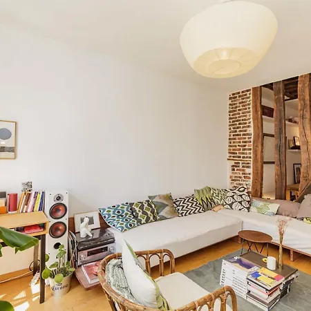 Nice And Bright 52 M Decorated For 2 In Paris Apartamento *